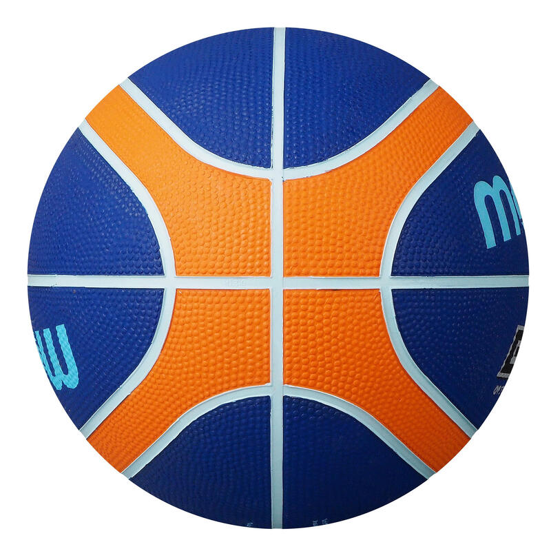 Ballon de basket (Bleu / Orange)