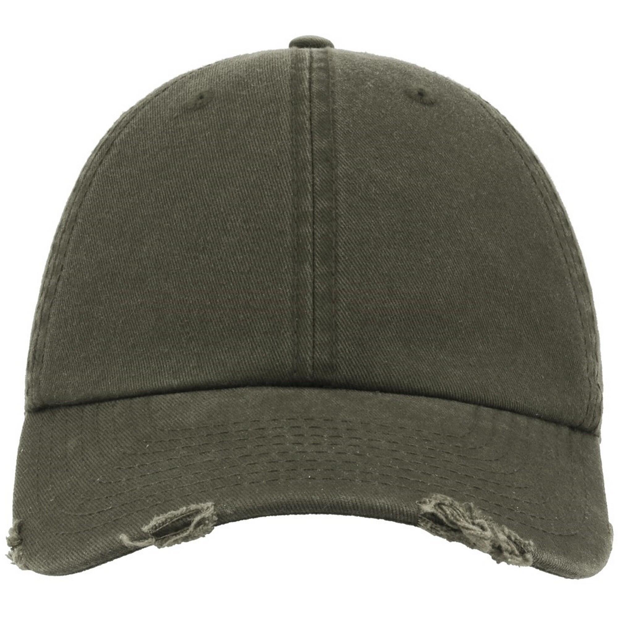 ATLANTIS 6 Panel Baseball Cap (Olive)