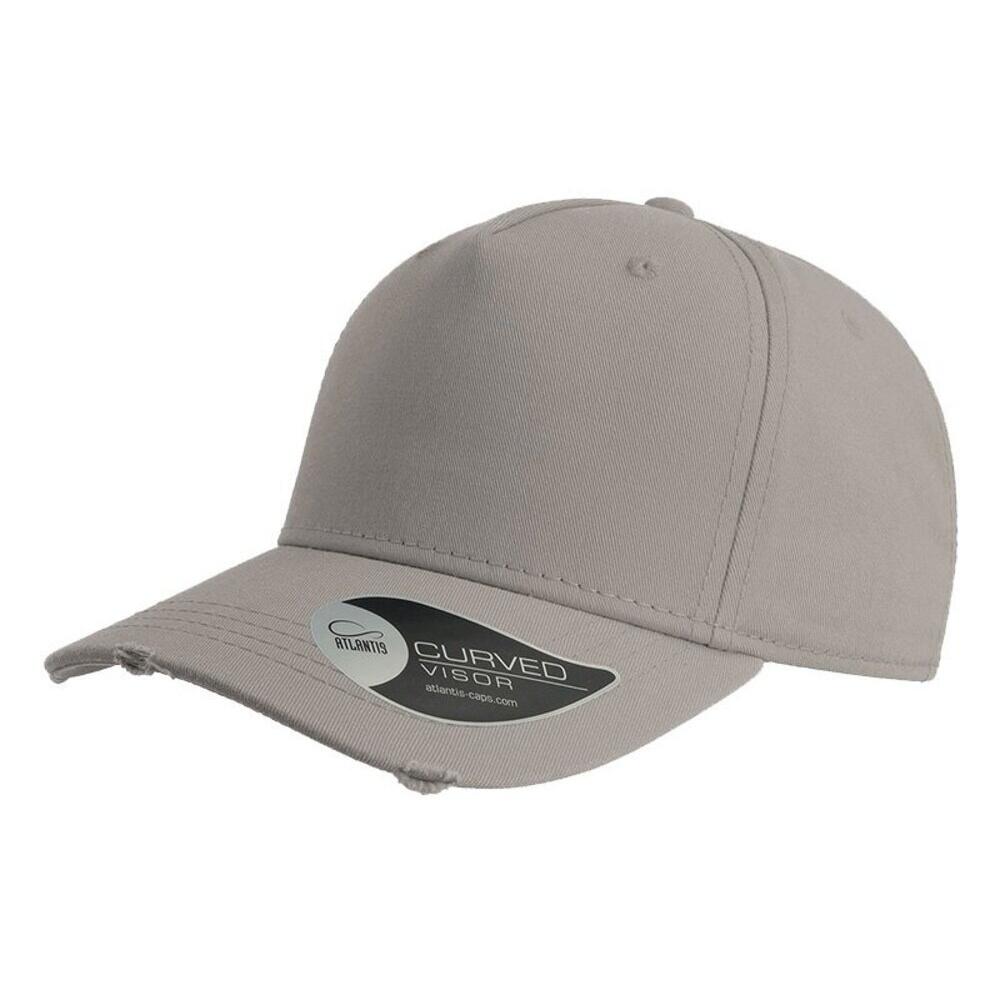 Worn effect cap Mixed (Grey)