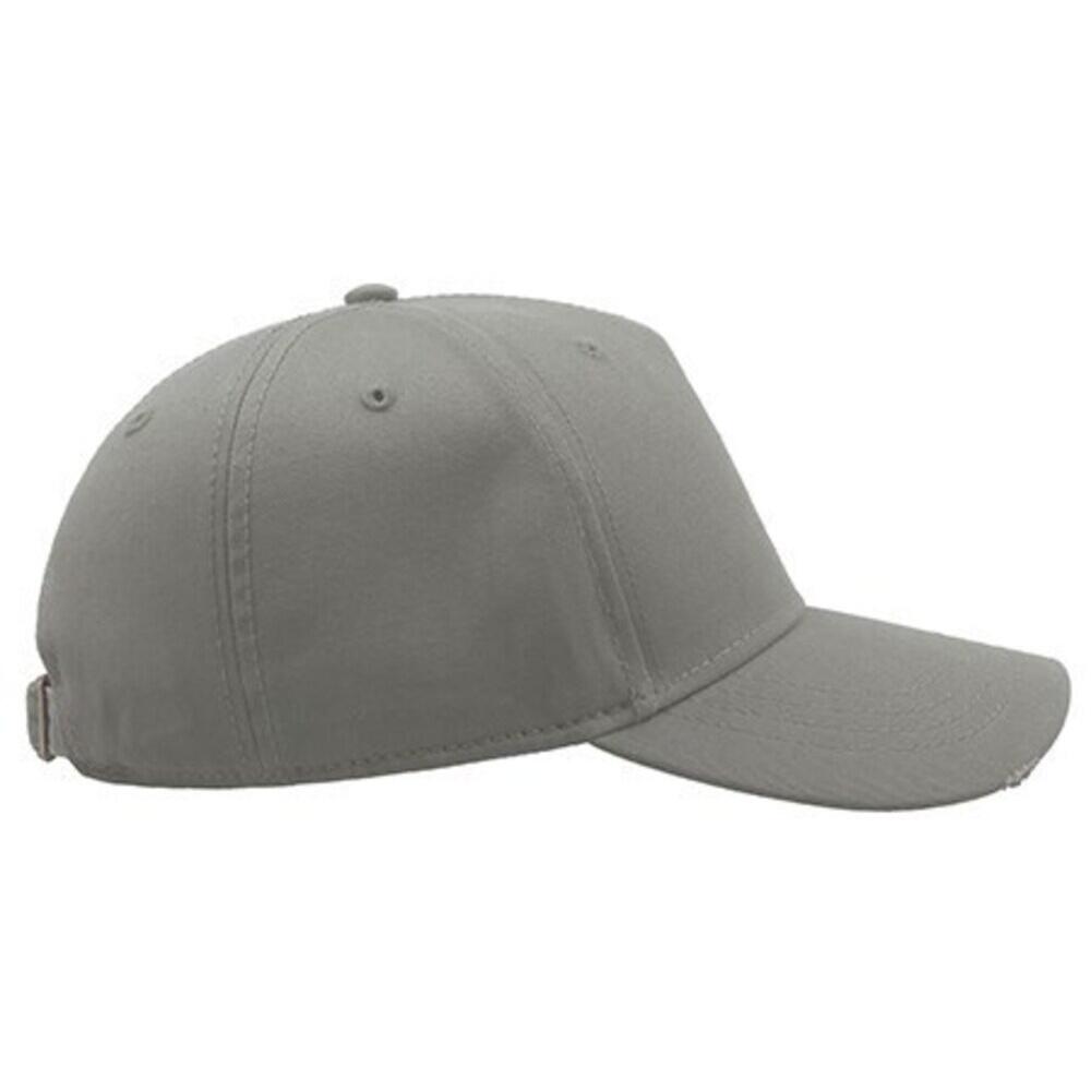 Cargo Weathered Visor 5 Panel Cap (Grey) 2/3
