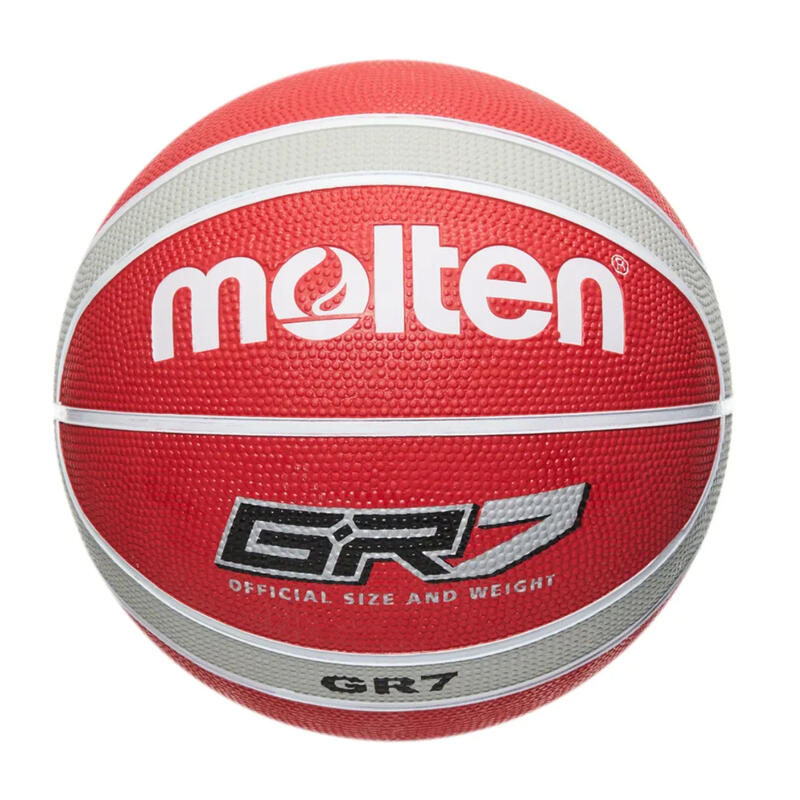 Basketball Damen und Herren Rot/Silber