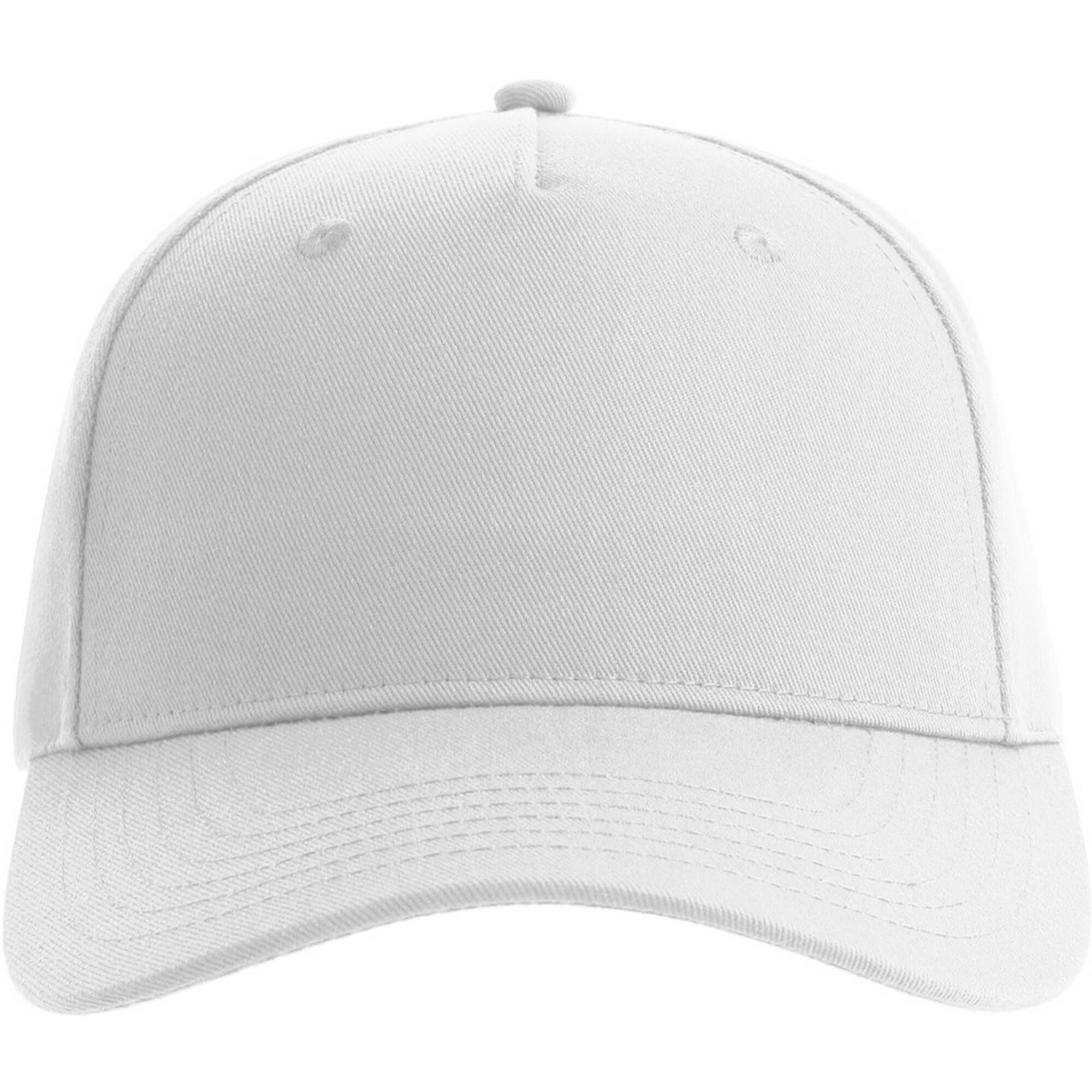 Unisex Adult Fiji Recycled Polyester Cap (White) 2/3