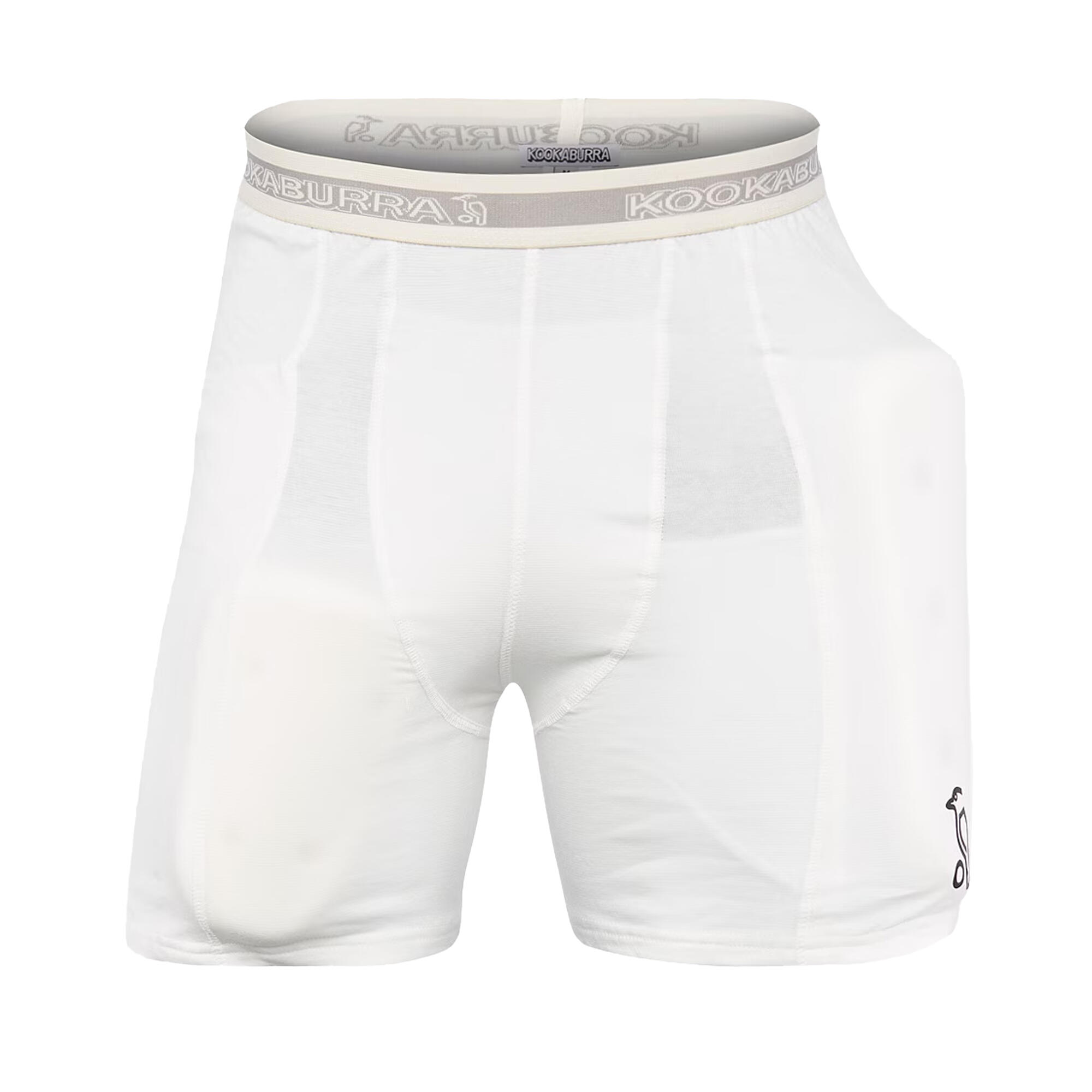 KOOKABURRA Mens Protective Padded Shorts (White)
