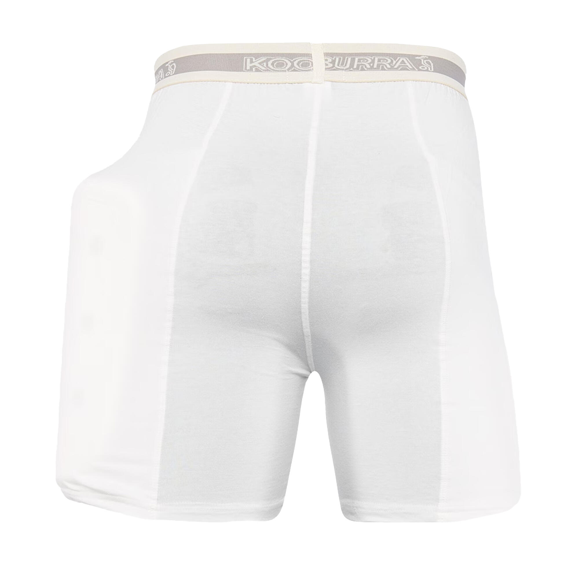 Short Rembourré PROTECTIVE Homme (Blanc) 2/3