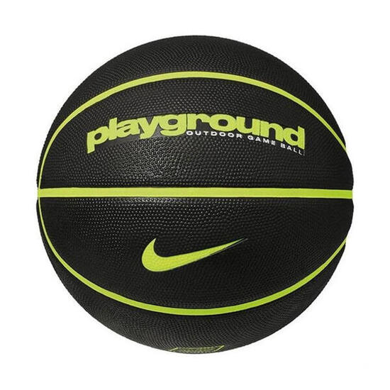 Ballon De Basket EVERYDAY PLAYGROUND (Noir / Vert Fluo) Taille 7