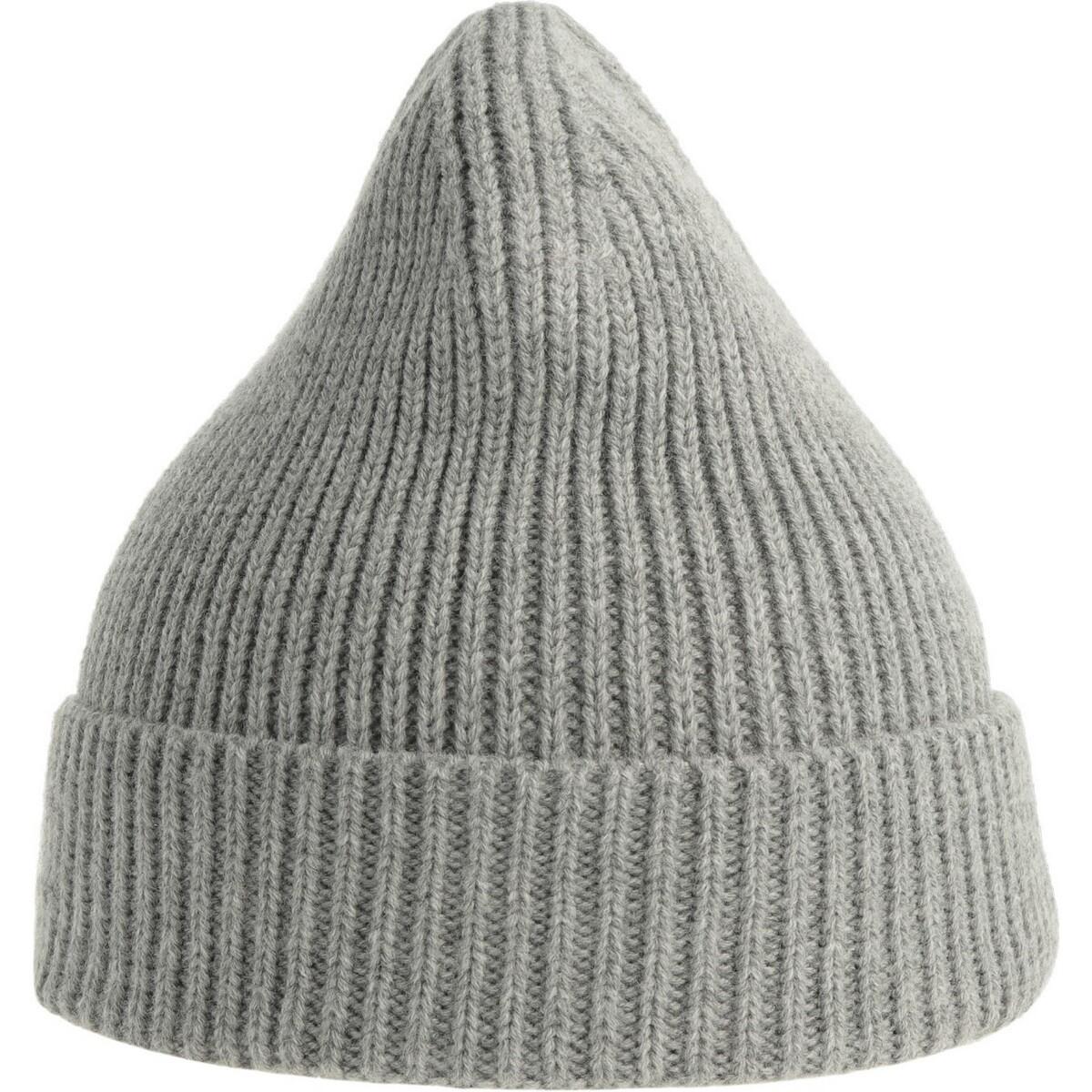 Unisex Adult Andy Recycled Polyester Beanie (Light Grey Melange) 2/3