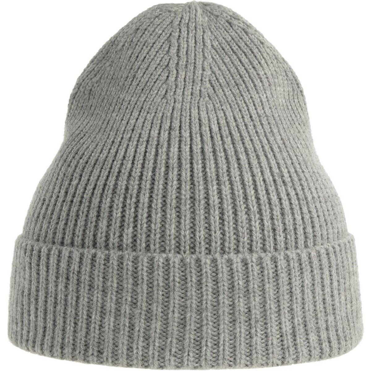 Unisex Adult Andy Recycled Polyester Beanie (Light Grey Melange) 1/3
