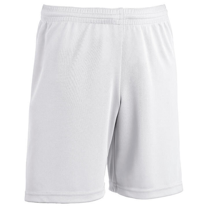 KIPSTA Refurbished Kids Football Shorts Essential - White - D Grade