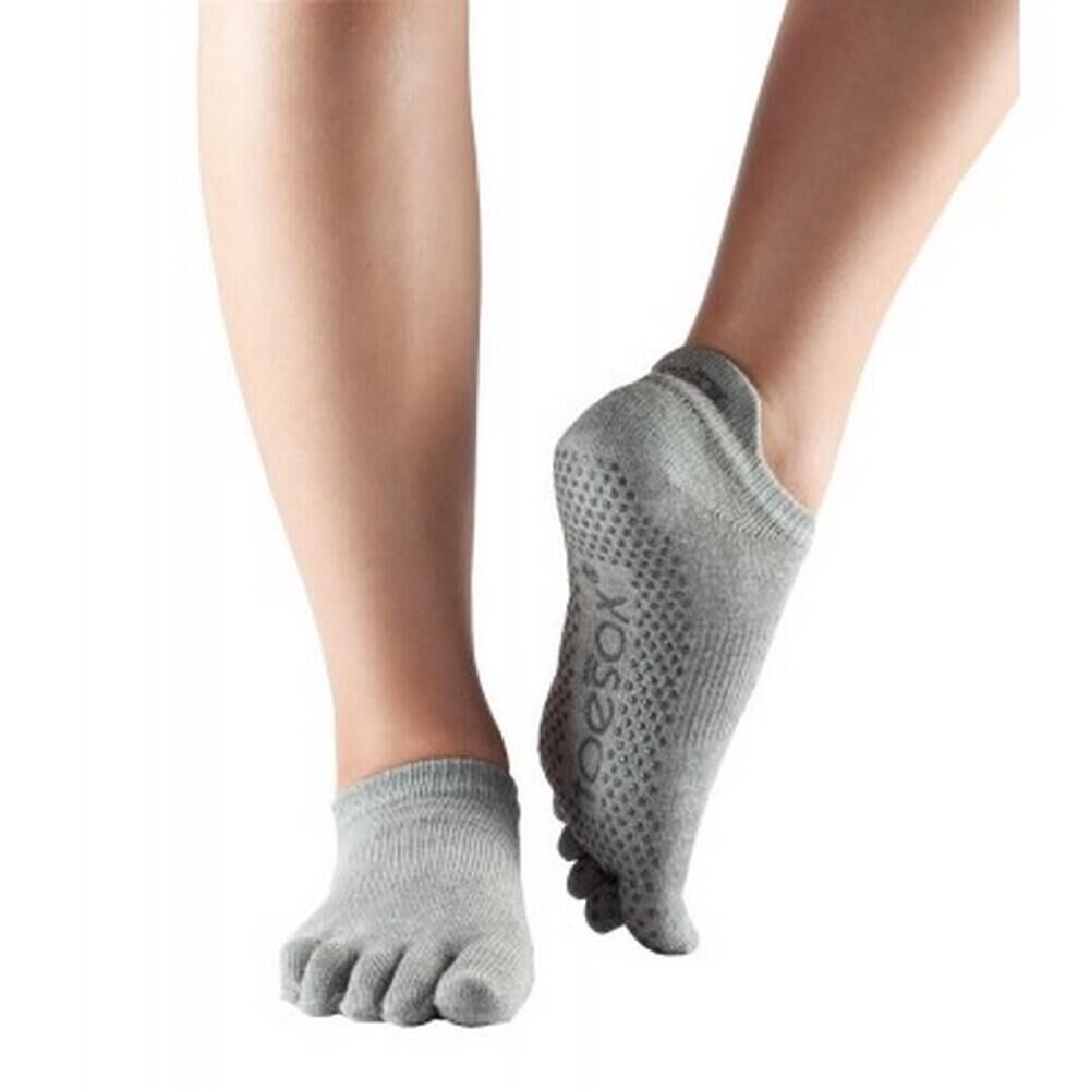 FITNESS-MAD Mens Toe Socks (Grey)