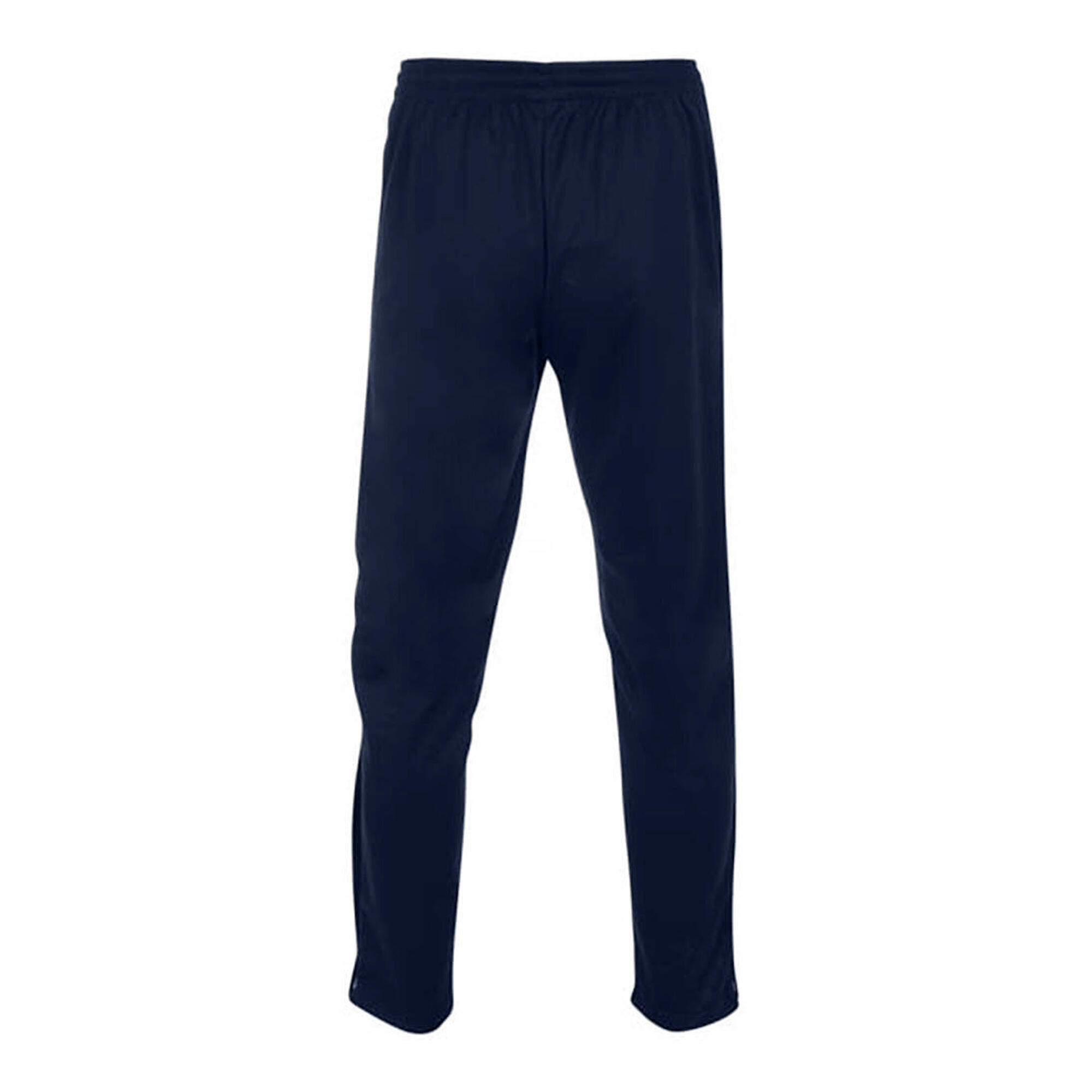 Unisex Adult Stretch Tapered Tracksuit Bottoms (Navy) 2/2