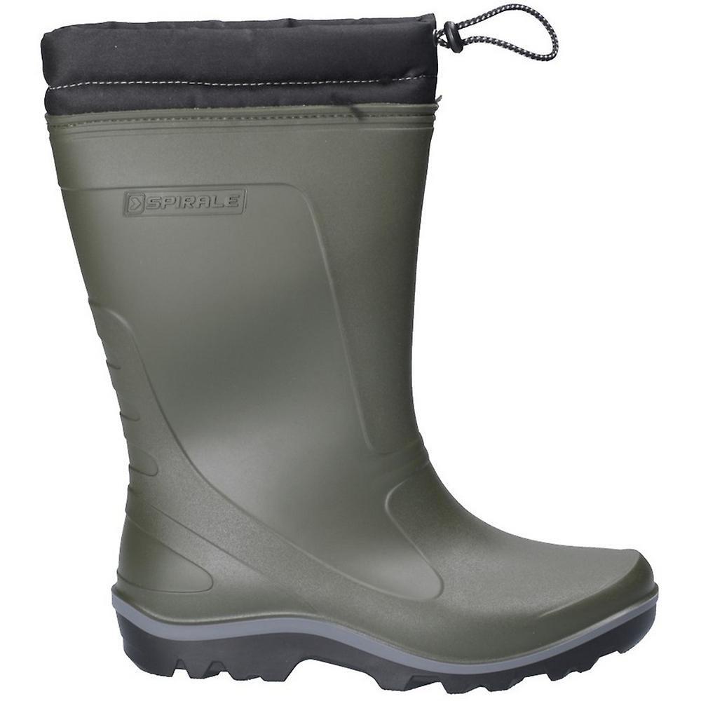 Womens/Ladies Minchinhampton Tie Wellington Boots (Green) 3/5