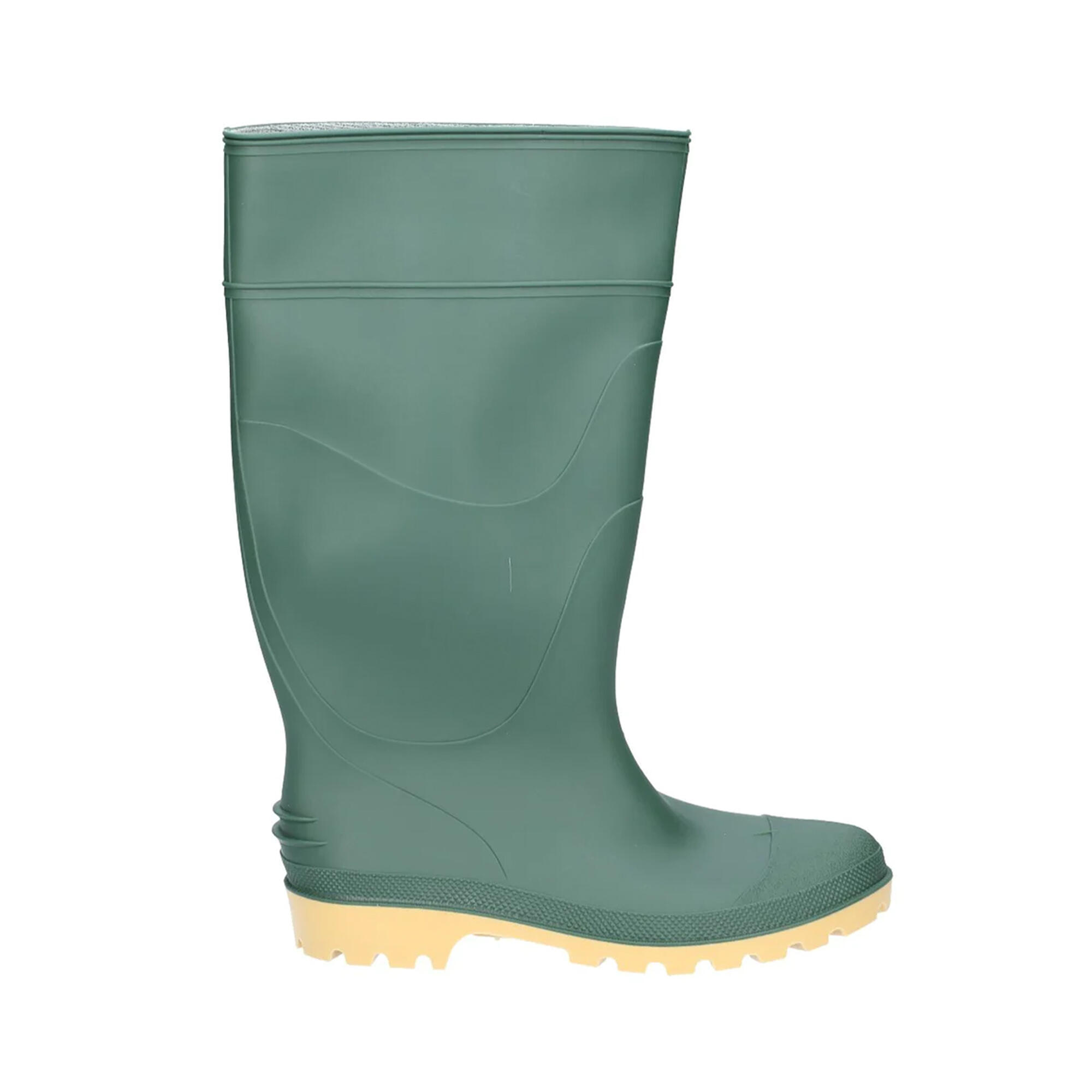 Pricebuster/Evora Wellington / Mens Boots / Plain Rubber Wellingtons (Green) 3/4