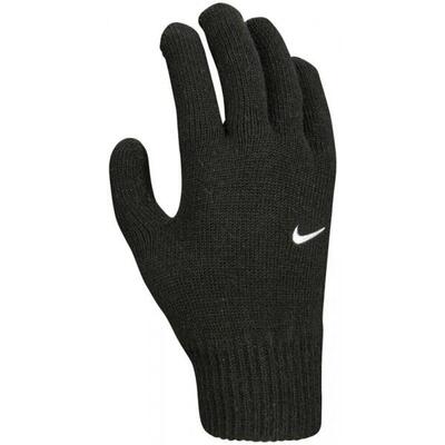 Bambini Lavorato A Maglia Swoosh Guanto 95% Acrilico 5% Spandex Nike 2.0 Nero