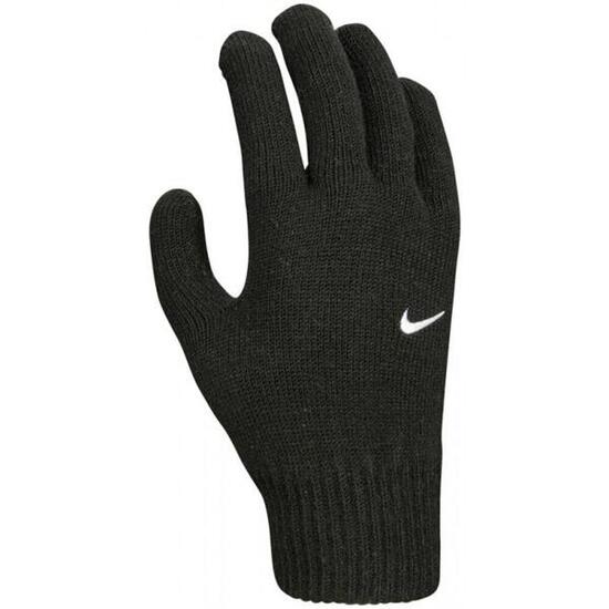 Bambini Lavorato A Maglia Swoosh Guanto 95% Acrilico 5% Spandex Nike 2.0 Nero