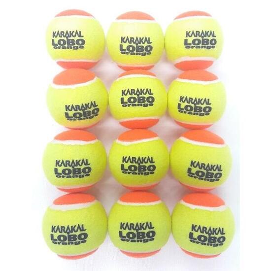 Balles De Tennis LOBO (Jaune / Orange)