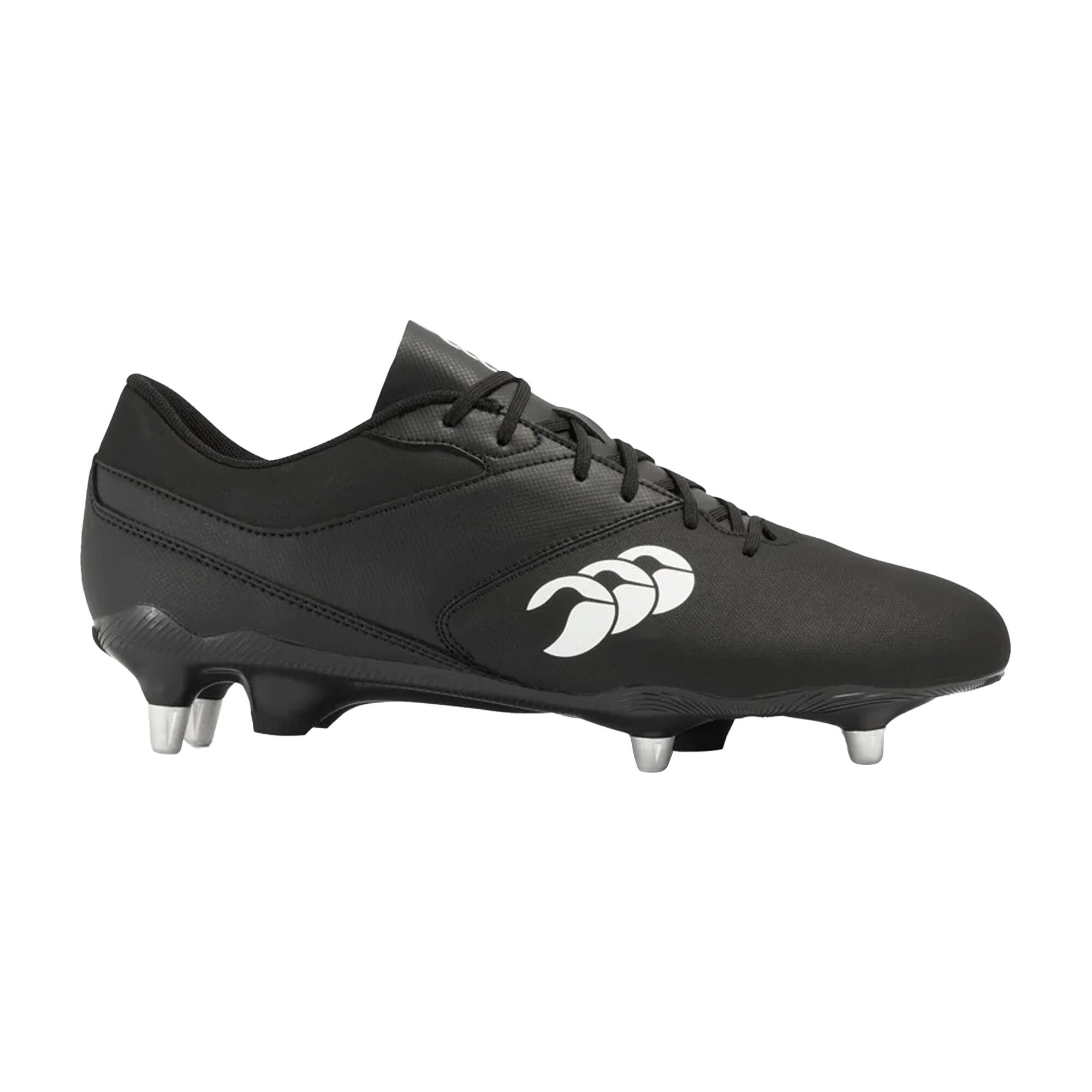 Scarpe Da Rugby Per Terreni Morbidi 2023 Uomo Canterbury Phoenix Raze Nero 3/4