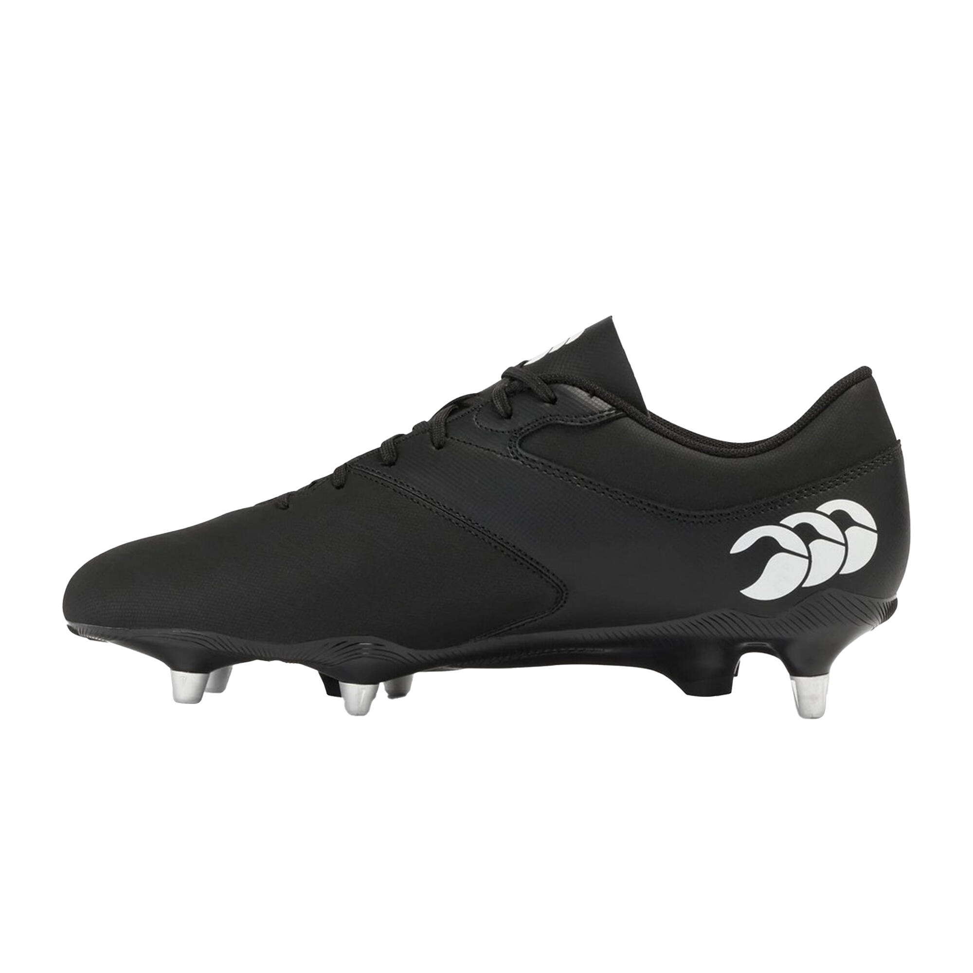 PHOENIX RAZE Men's soft rugby boots (Black / White)