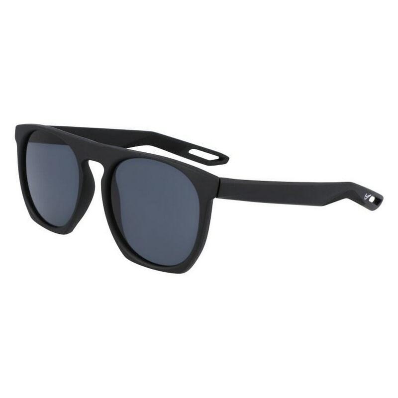 Sonnenbrille "Flatspot" Damen und Herren Schwarz/Dunkelgrau