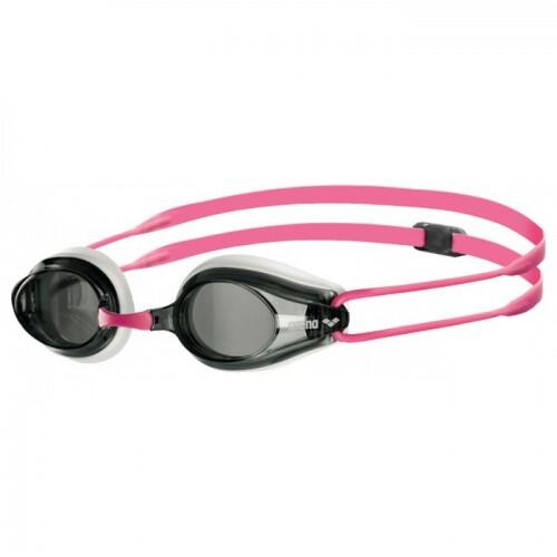 Lunettes de natation TRACKS Adulte (Blanc / Gris / Fuchsia)