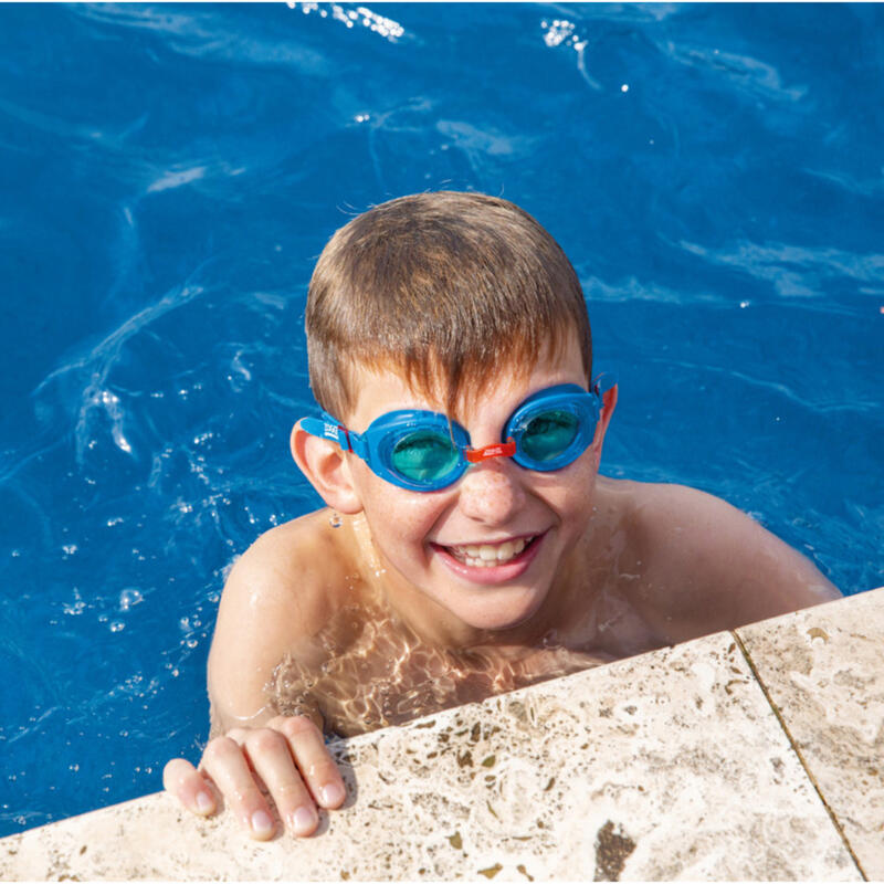 Lunettes de natation RIPPER Enfant (Bleu / Rouge)