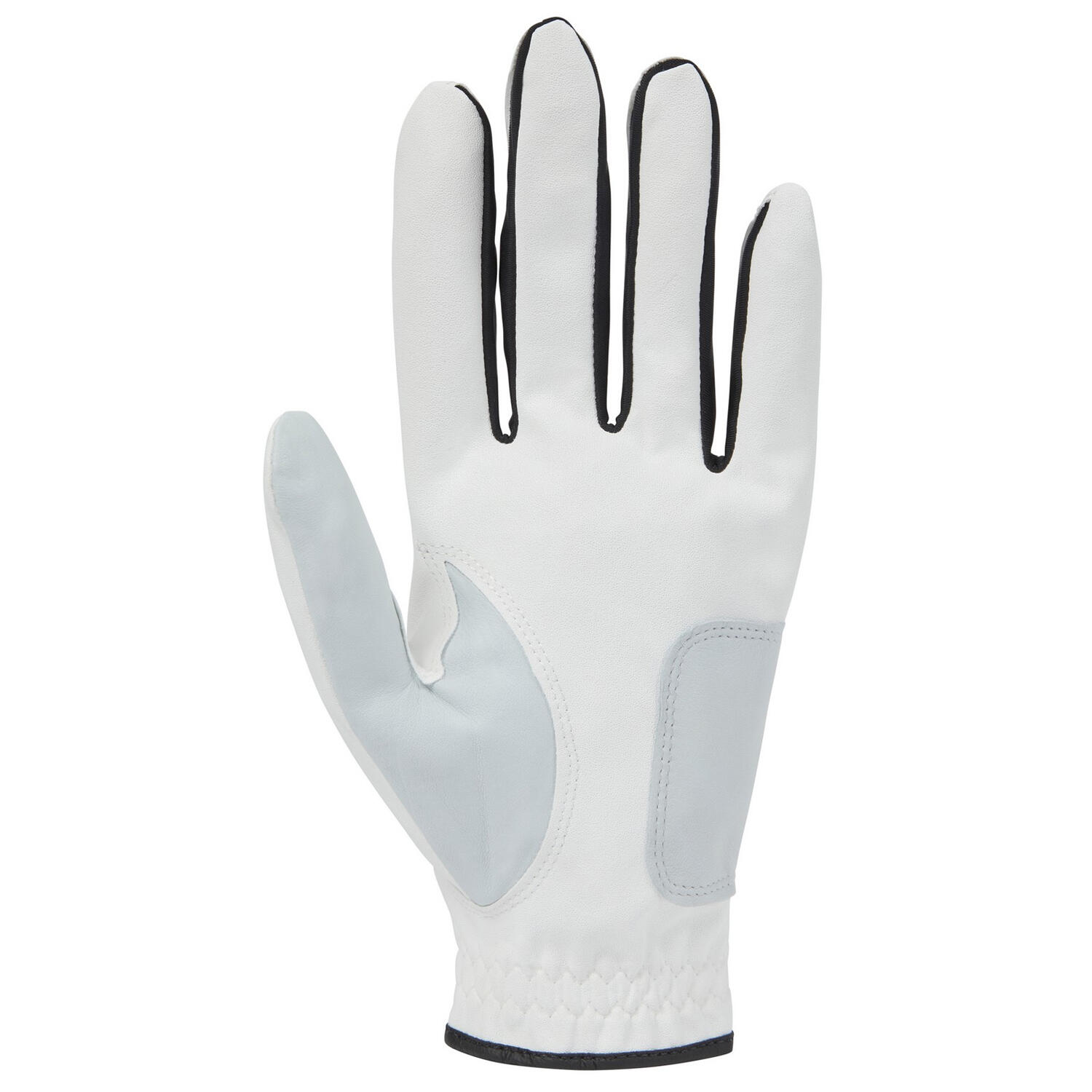 Golf Mens Logo Synthetic Embroidered Left Hand Golf Glove (Bright White) 2/3