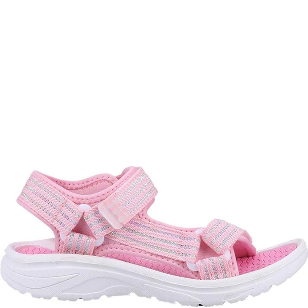 Childrens/Kids Bodiam Recycled Sandals (Pink/White) 2/5