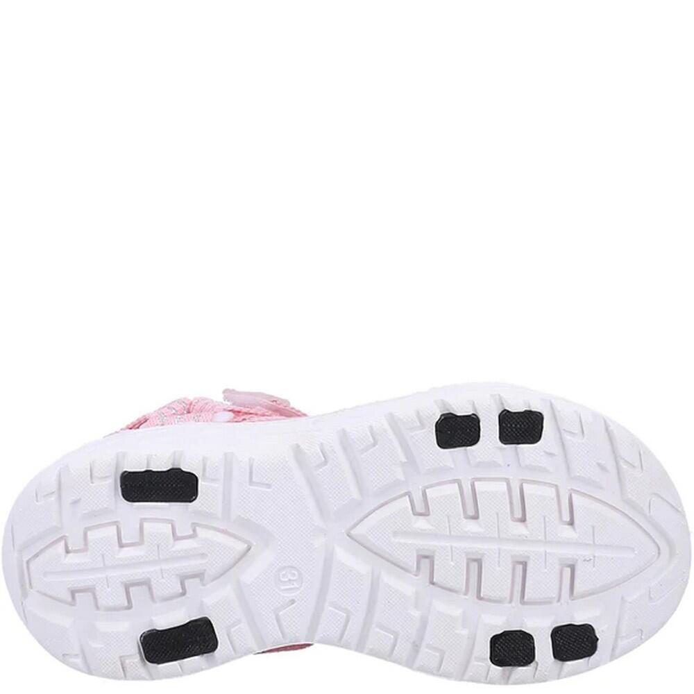 Childrens/Kids Bodiam Recycled Sandals (Pink/White) 3/5