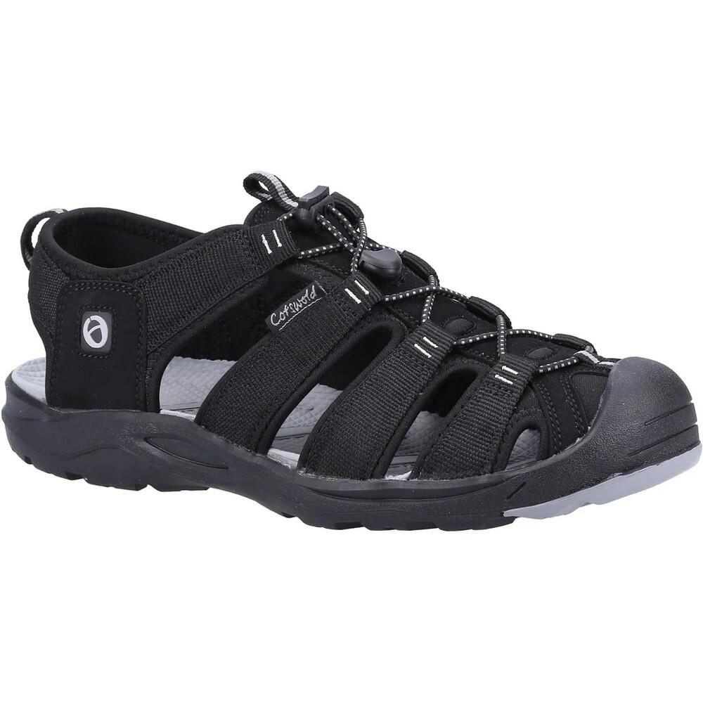 Mens Marshfield Recycled Sandals (Black) 1/5