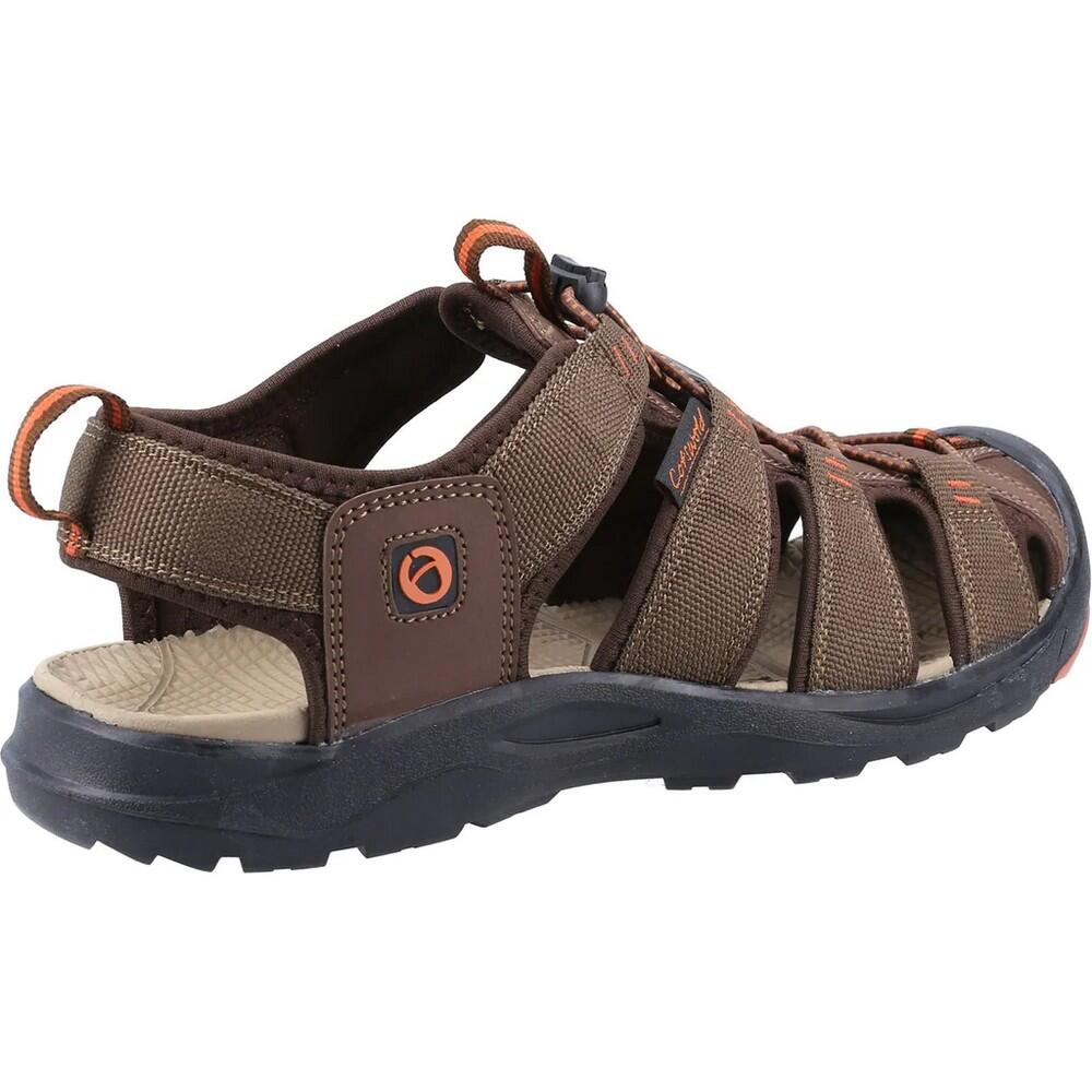 Mens Marshfield Recycled Sandals (Brown) 2/5