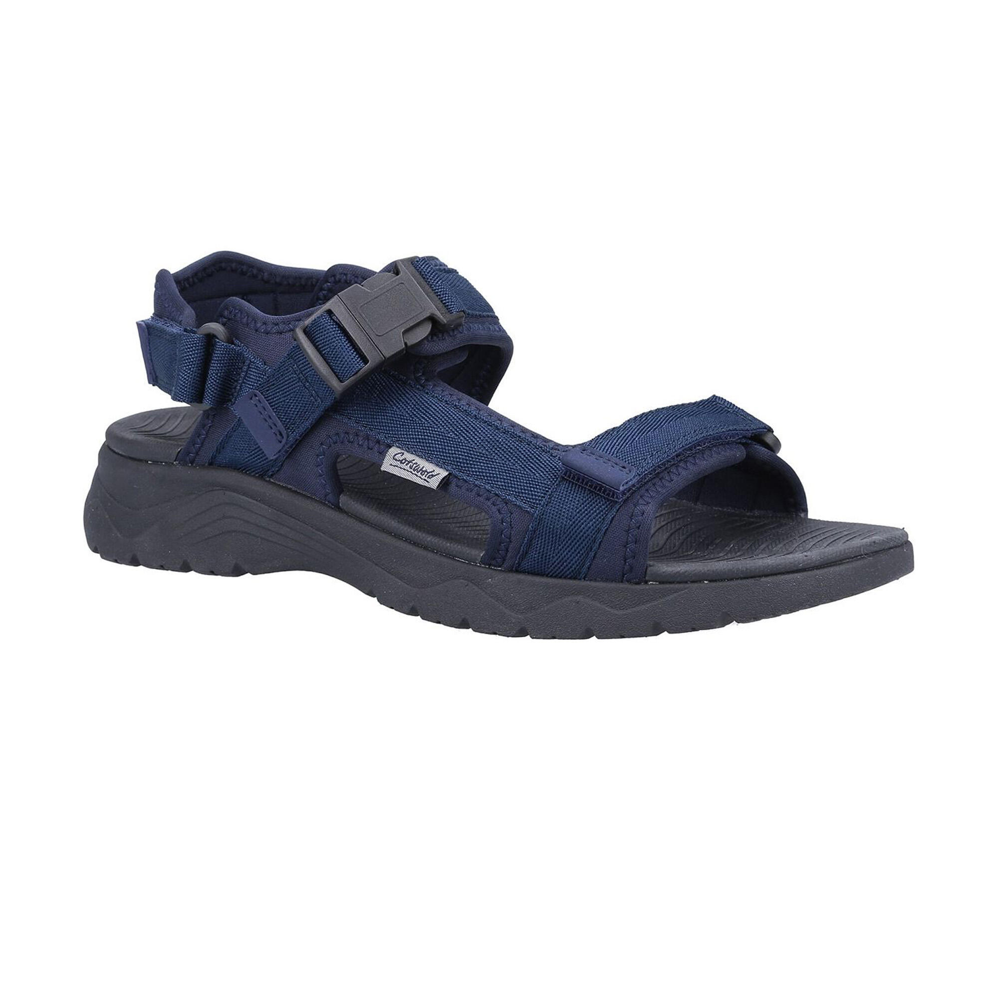 Mens Buckland Sandals (Navy Blue) 4/5