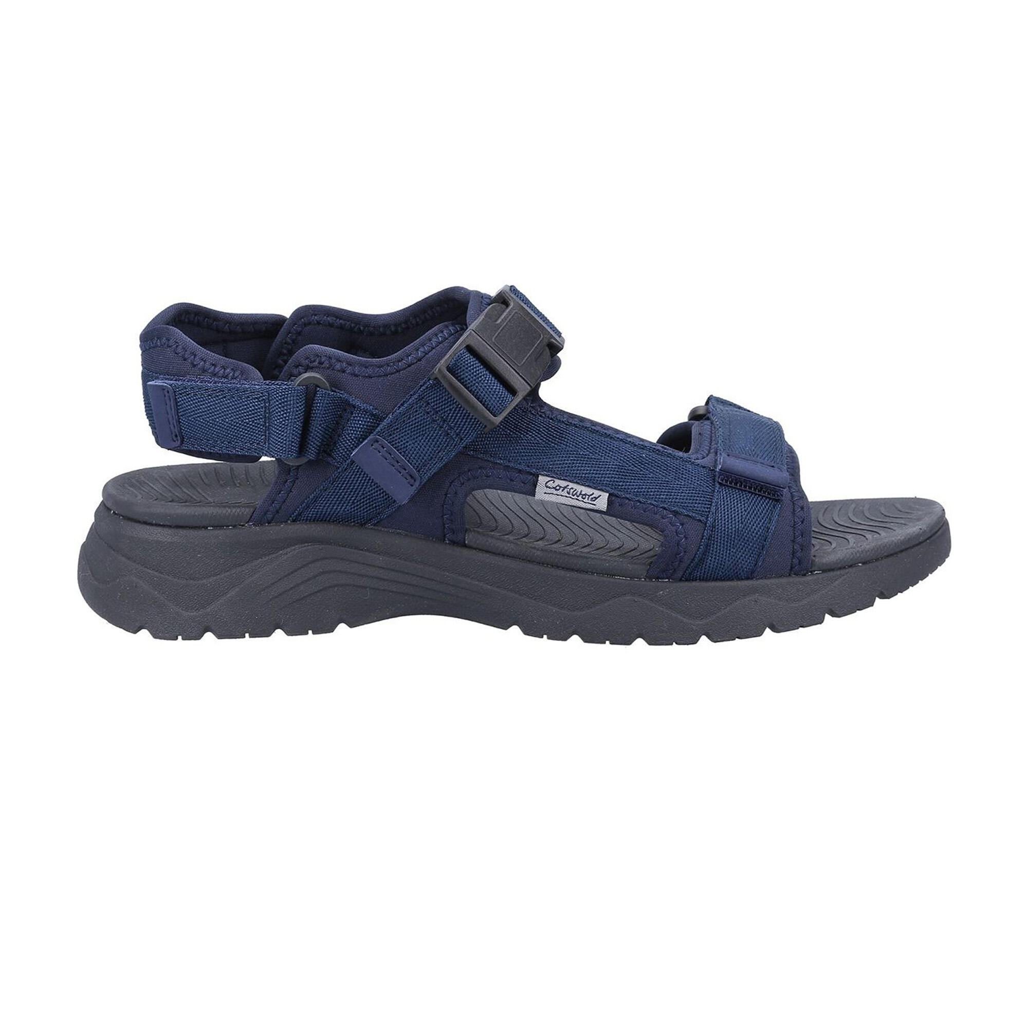 Mens Buckland Sandals (Navy Blue) 2/5