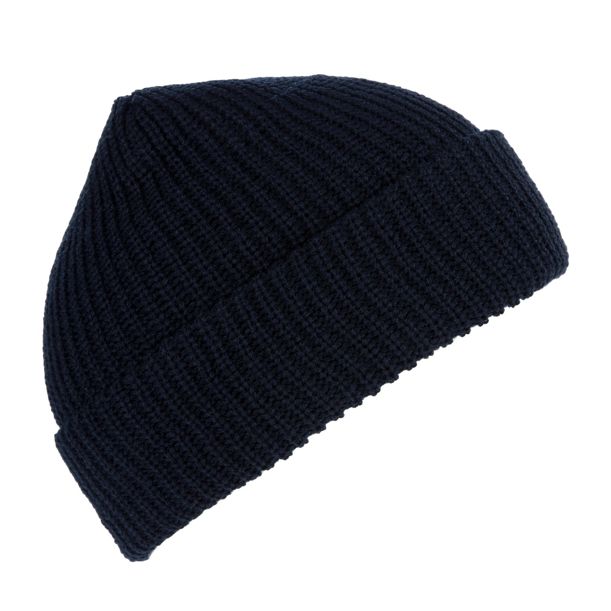 Gorro Unisex Canelado Inverno (Marinha) 2/5