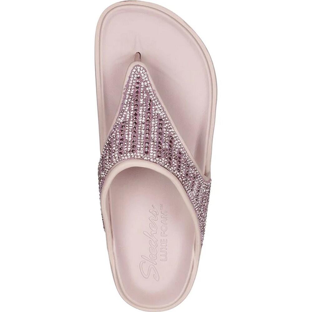 Womens/Ladies Cali Breeze 2.0 Love Glimmer Sandals (Mauve) 4/5