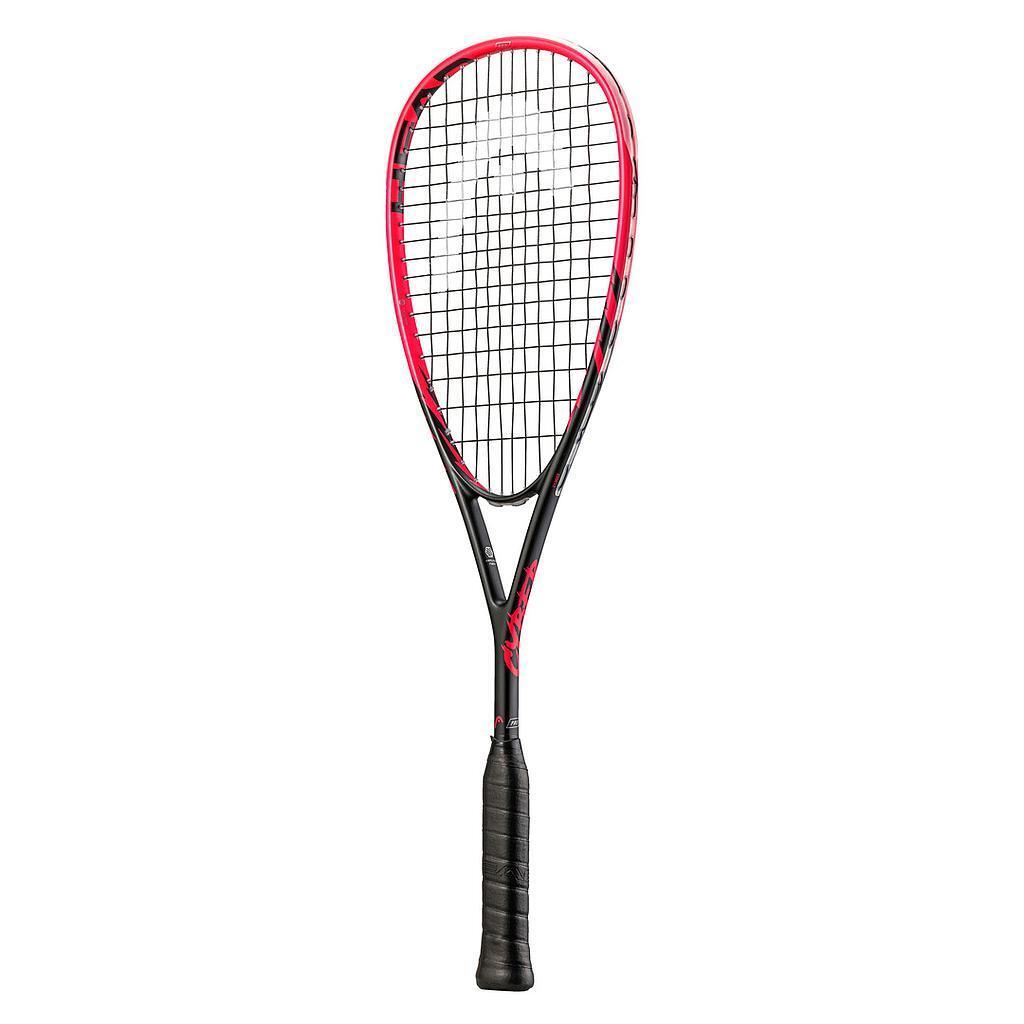 HEAD Cyber Pro Squash Racket (Black/Red)