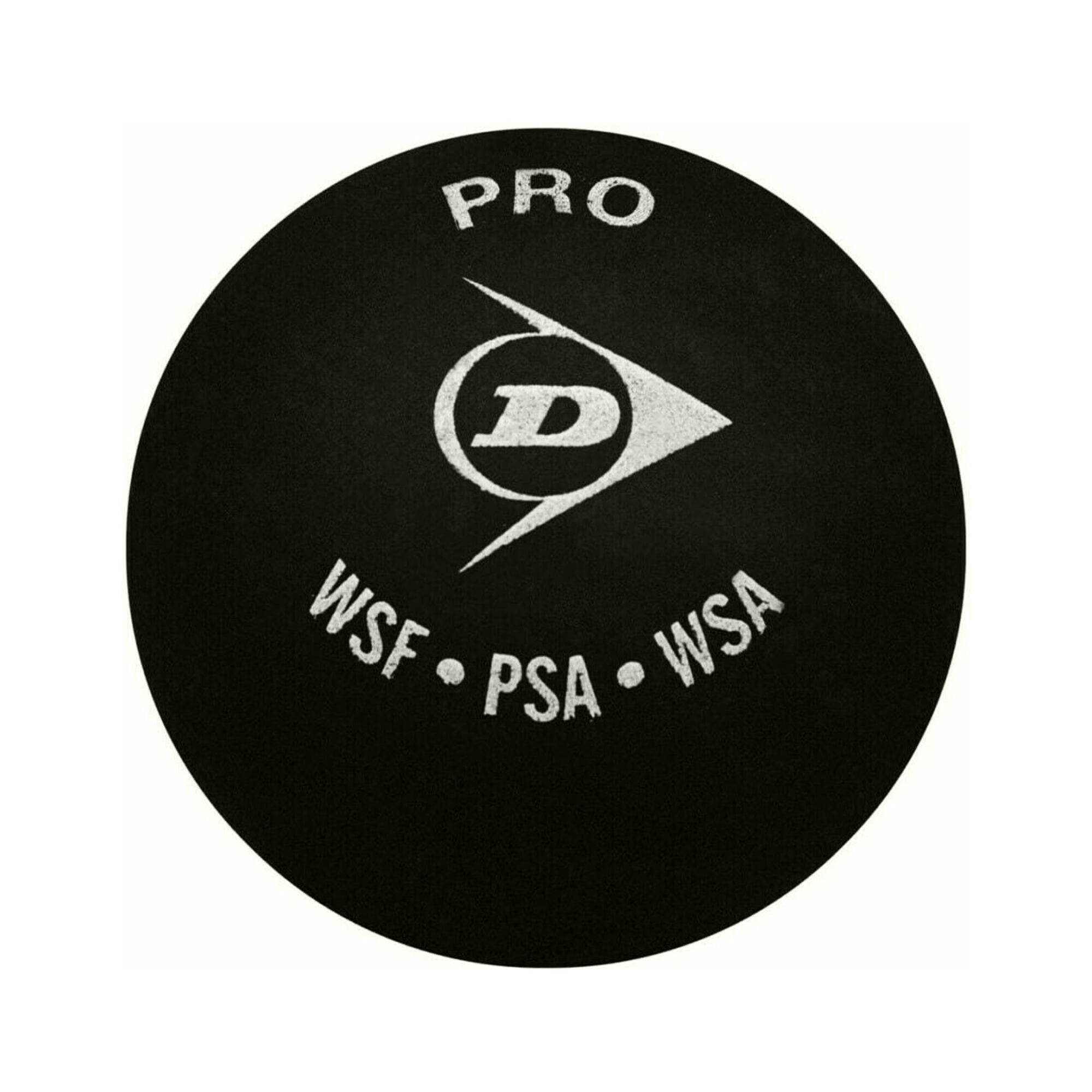 DUNLOP Pro Squash Balls (Pack of 12) (Yellow/Black)