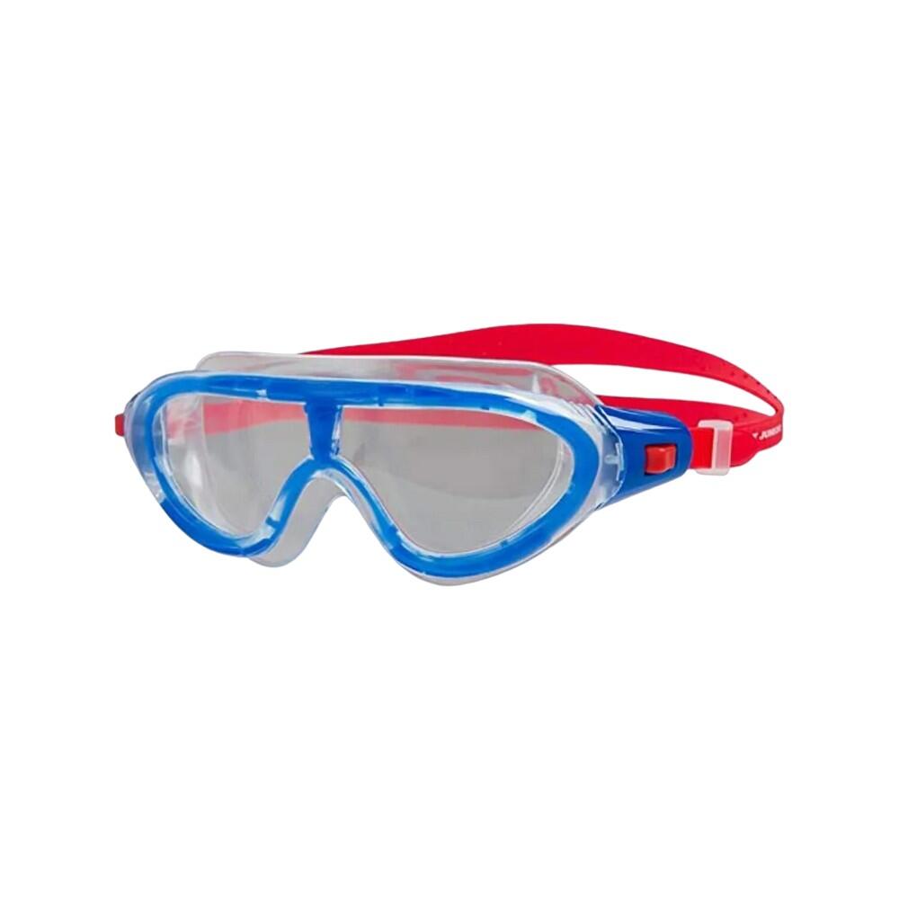 Childrens/Kids Rift Biofuse Swimming Goggles (Red/Clear) 1/4