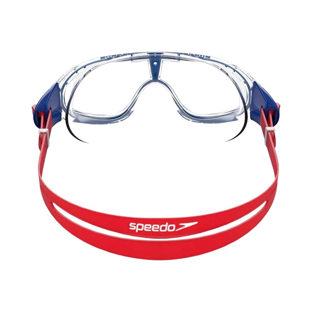Childrens/Kids Rift Biofuse Swimming Goggles (Red/Clear) 2/4