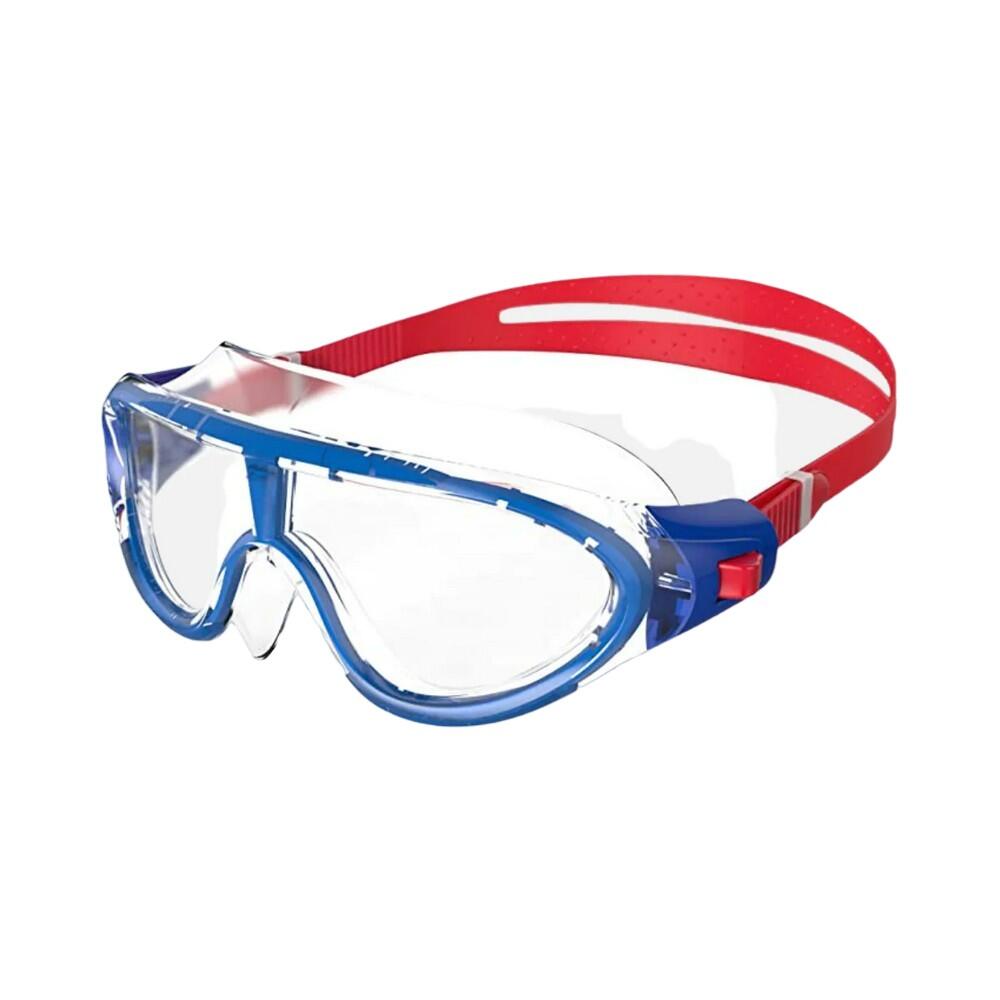 Childrens/Kids Rift Biofuse Swimming Goggles (Red/Clear) 4/4