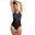 Maillot de bain 1 pièce HYPERBOOM PLACEMENT Femme (Noir / Gris)