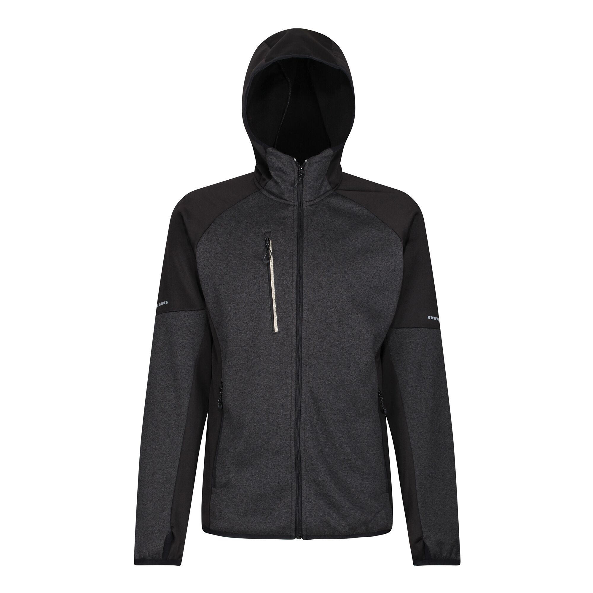 Mens XPro Coldspring II Fleece Jacket (Grey/Black Marl) 1/5