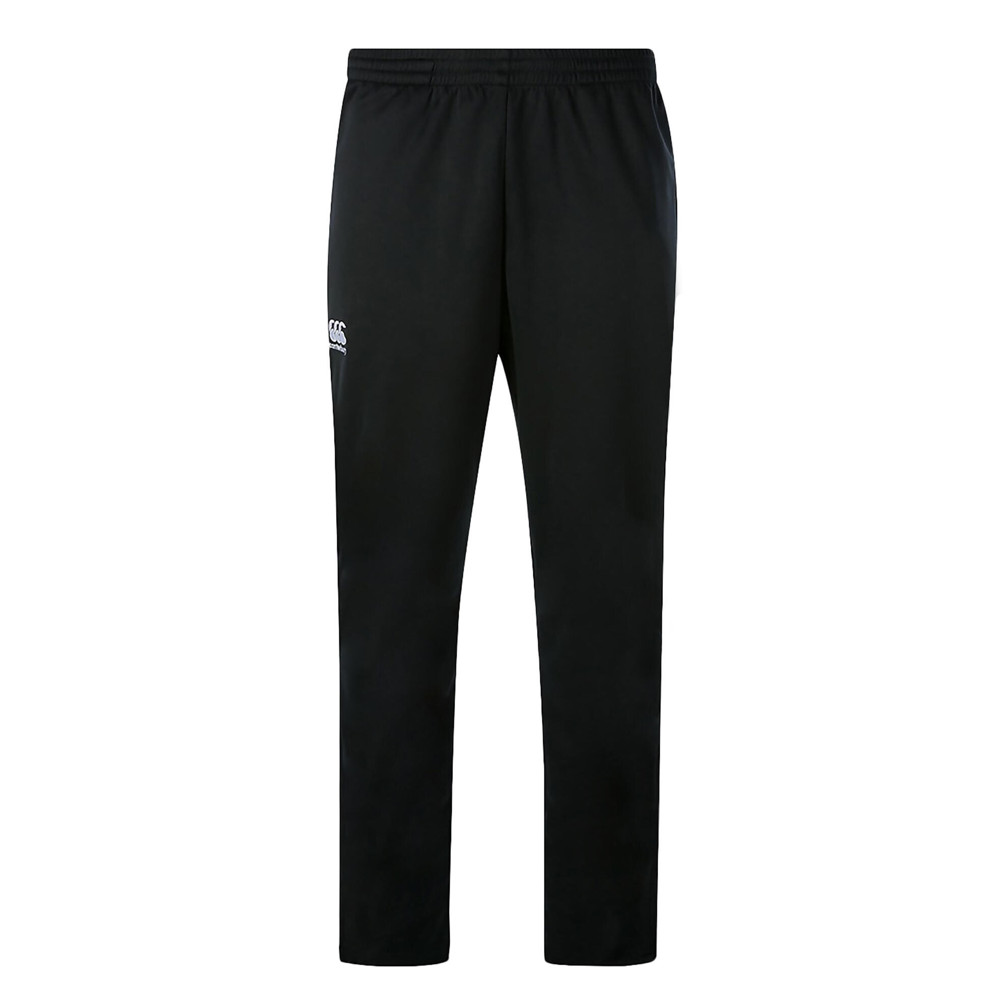 Childrens/Kids Tapered Jogging Bottoms (Black) 1/3