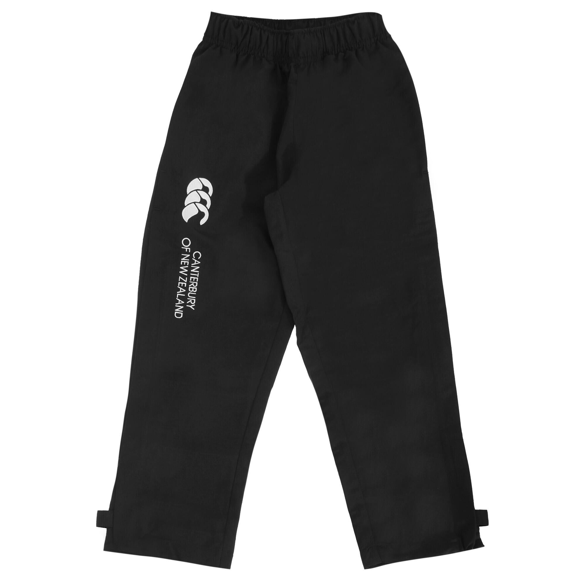 CANTERBURY Childrens/Kids Stadium Elasticated Sports Trousers (Black)