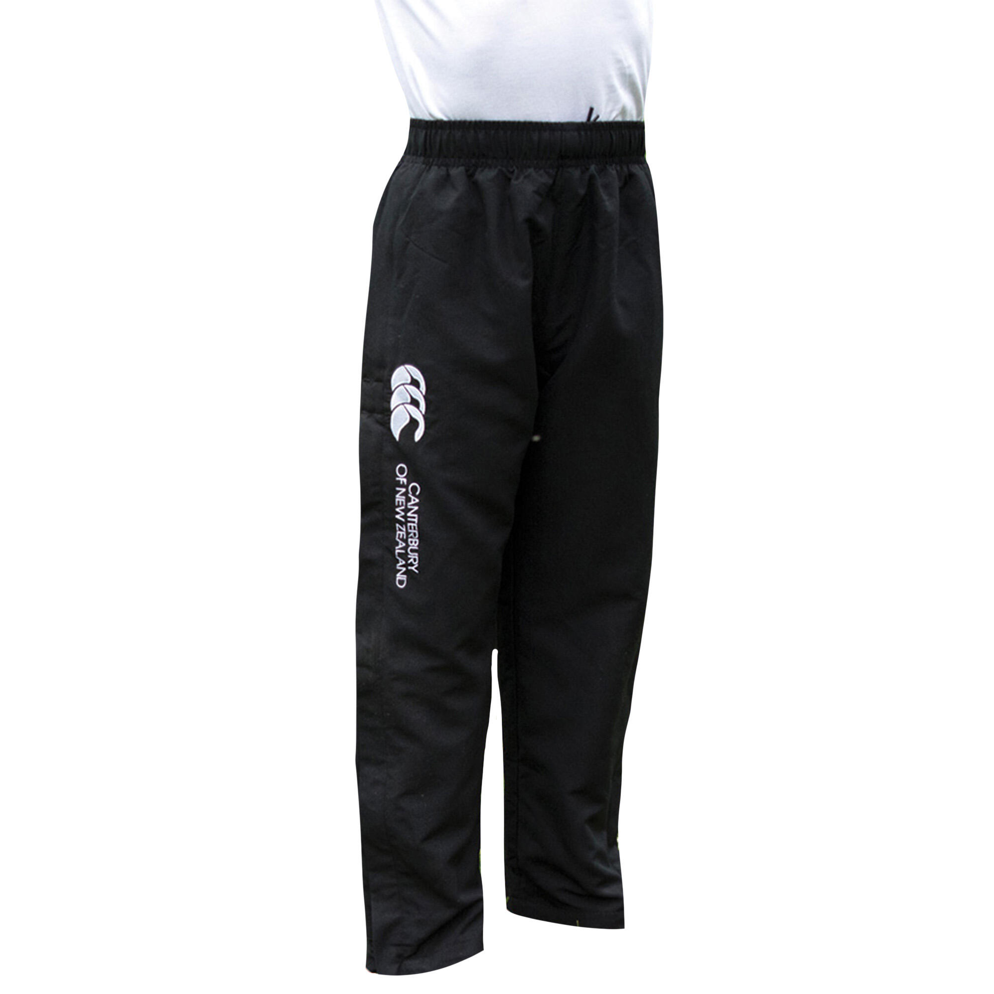 Childrens/Kids Stadium Elasticated Sports Trousers (Black) 3/3