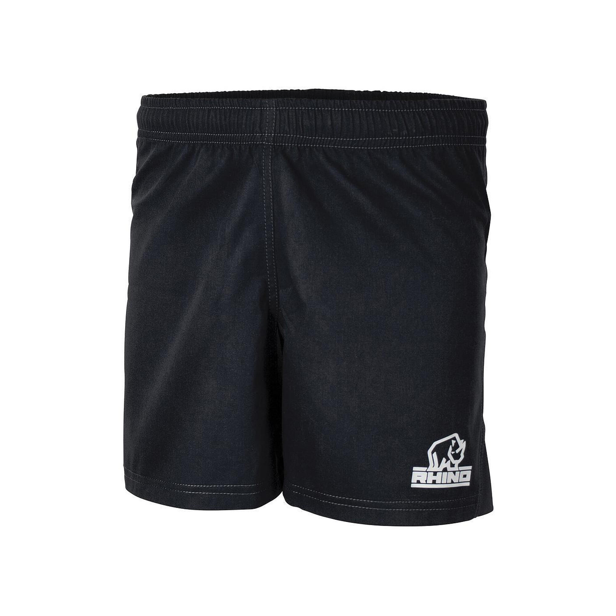 RHINO Unisex Adult Auckland Shorts (Black)