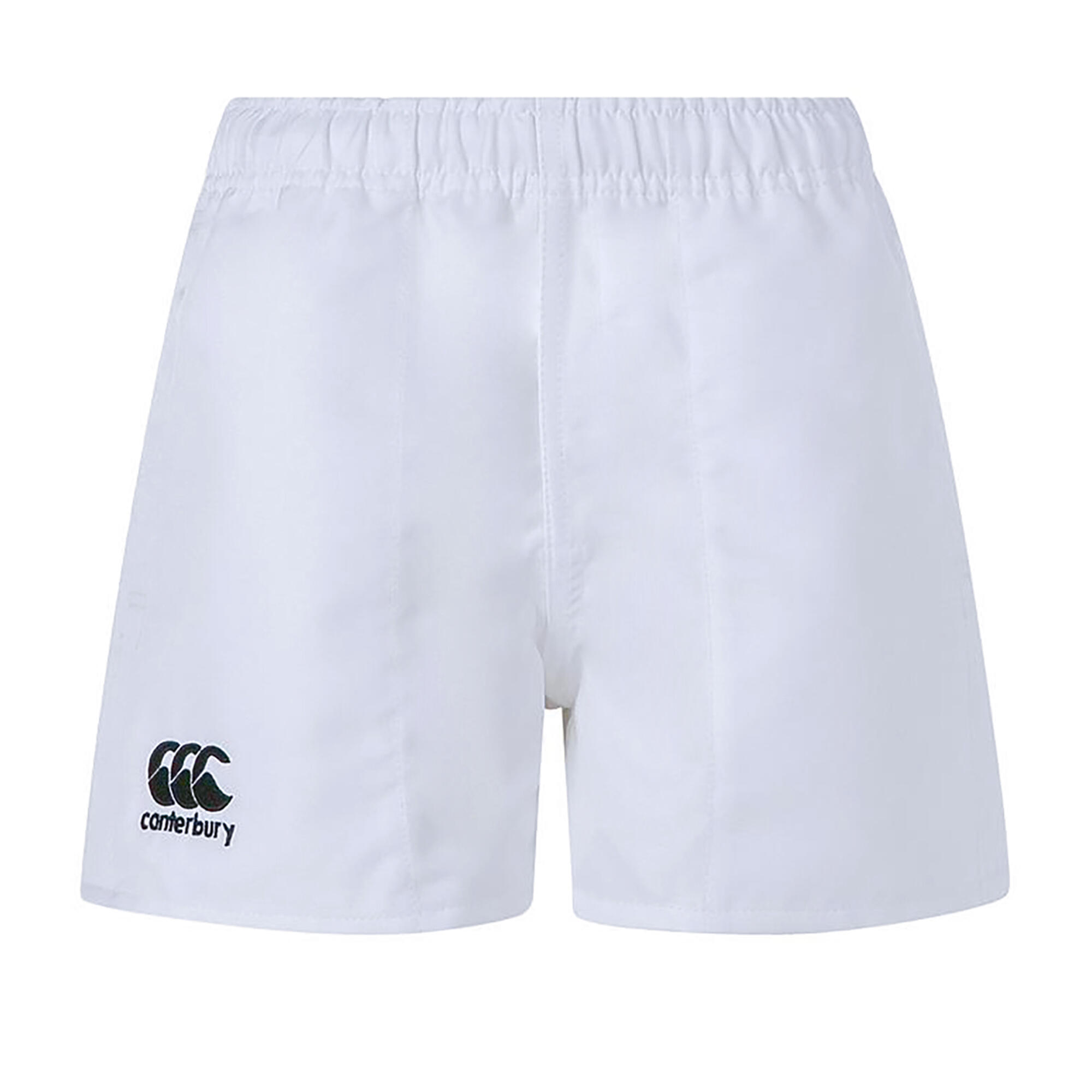 CANTERBURY Childrens/Kids Polyester Rugby Shorts (White)