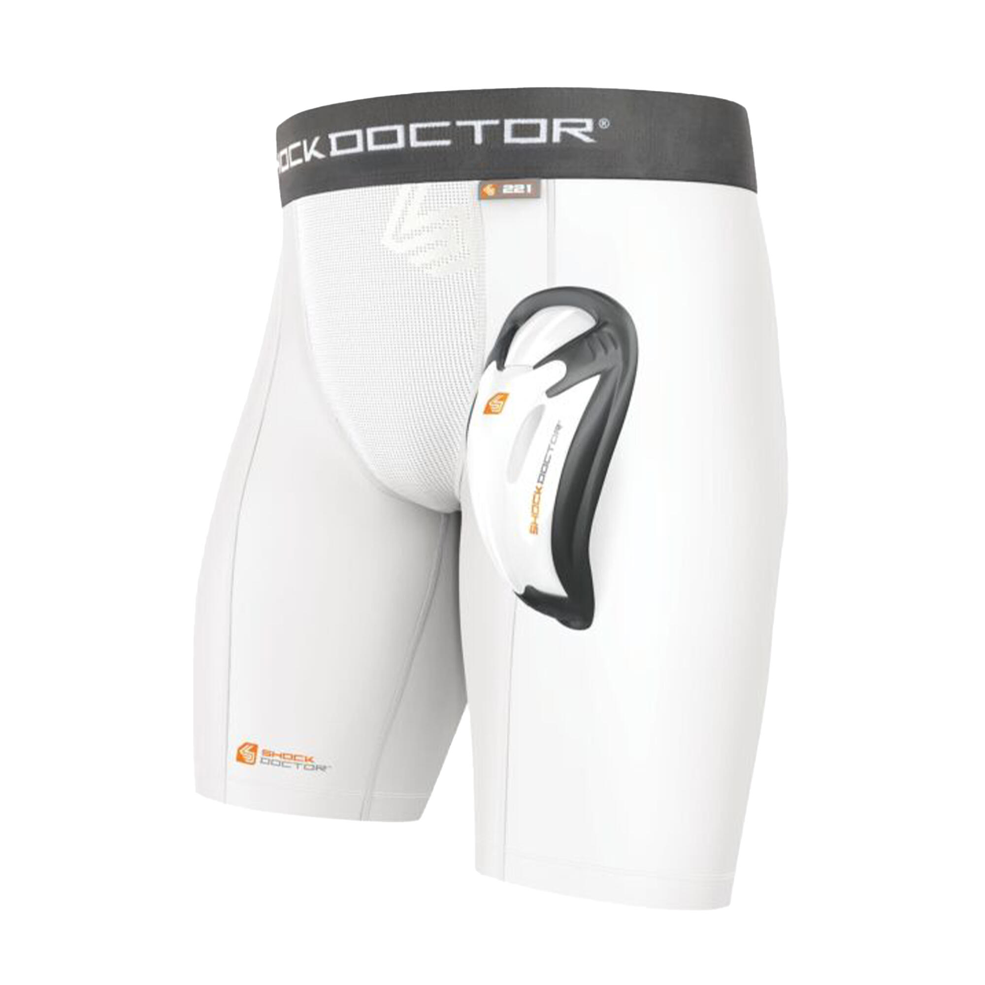 CORE compression shorts (White)