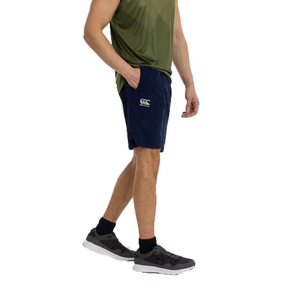 Mens Woven Gym Shorts (Navy) 4/4