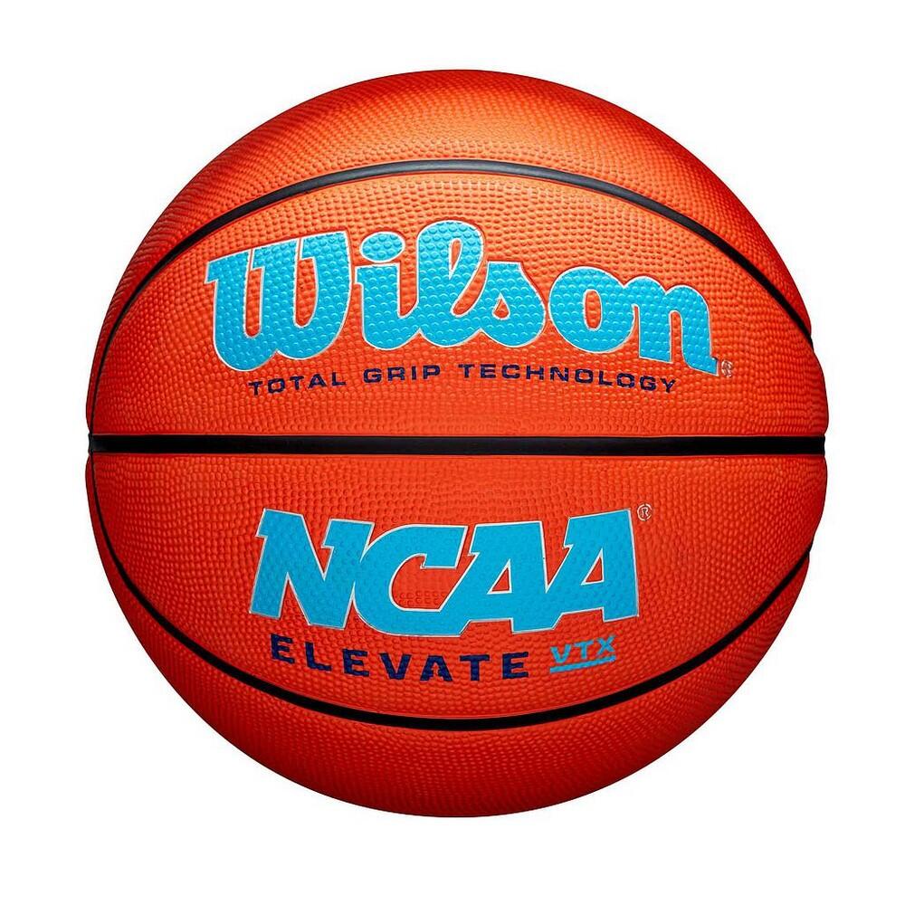 WILSON NCAA Elevate VTX Basketball (Orange/Blue)