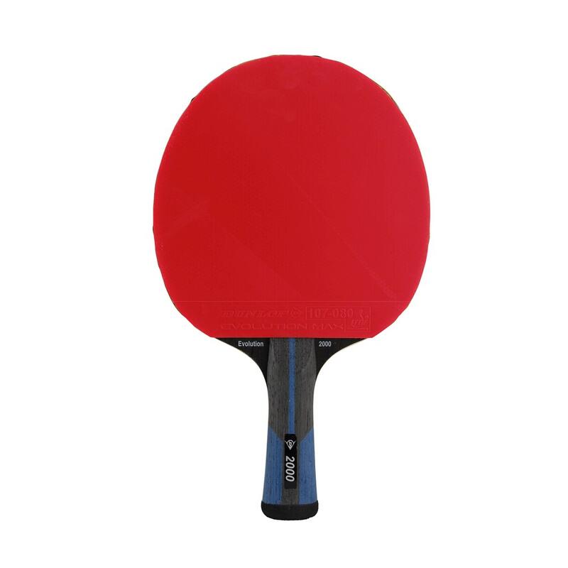 Evolution 2000 Table Tennis Bat (Red/Black/Blue) DUNLOP Decathlon