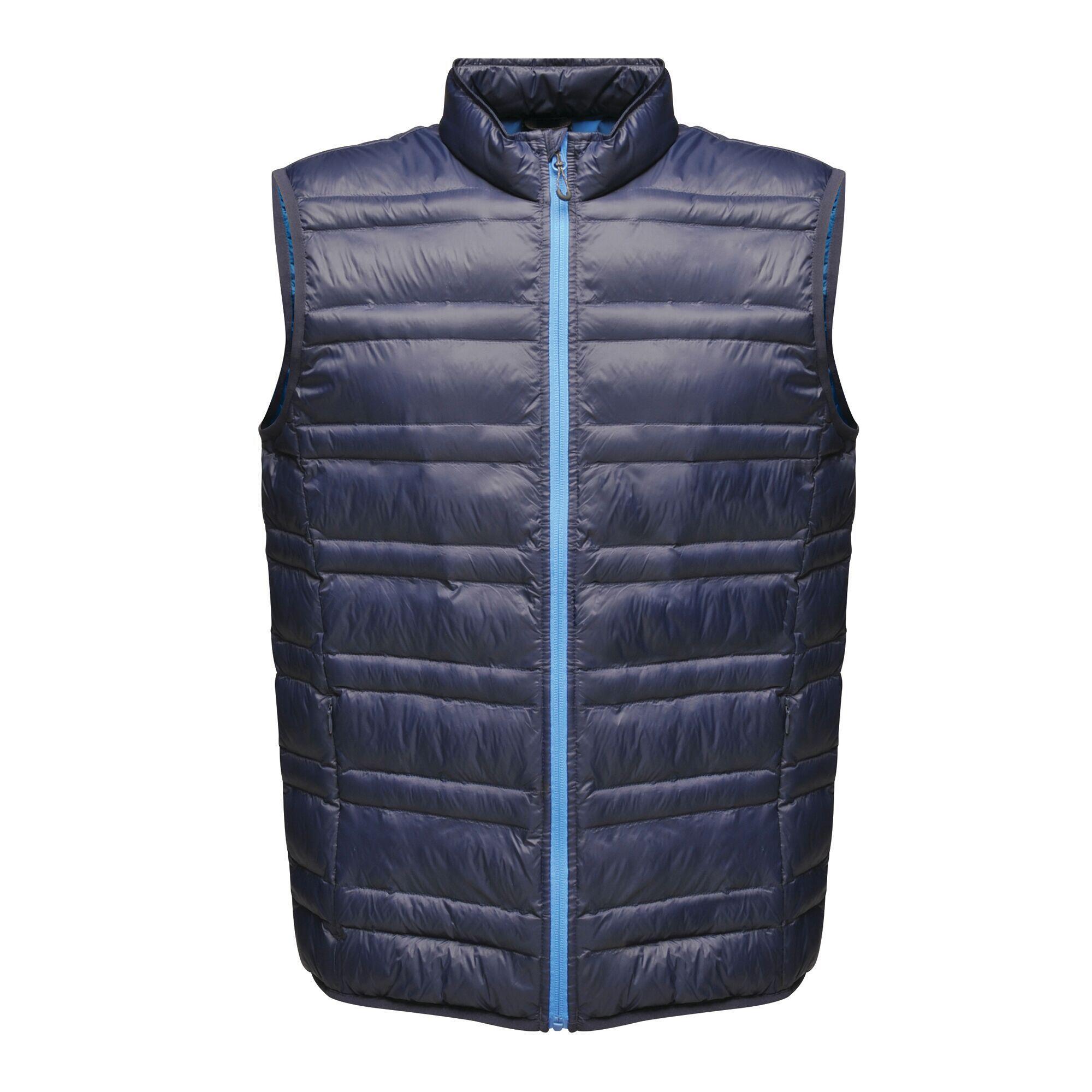 Professional Mens Firedown Insulated Bodywarmer (Navy/French Blue) 1/5